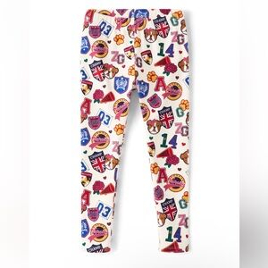 🐾 Gymboree ‘Prep School’ Varsity Print Leggings